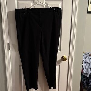 Roz & Ali Black Straight Leg Pants